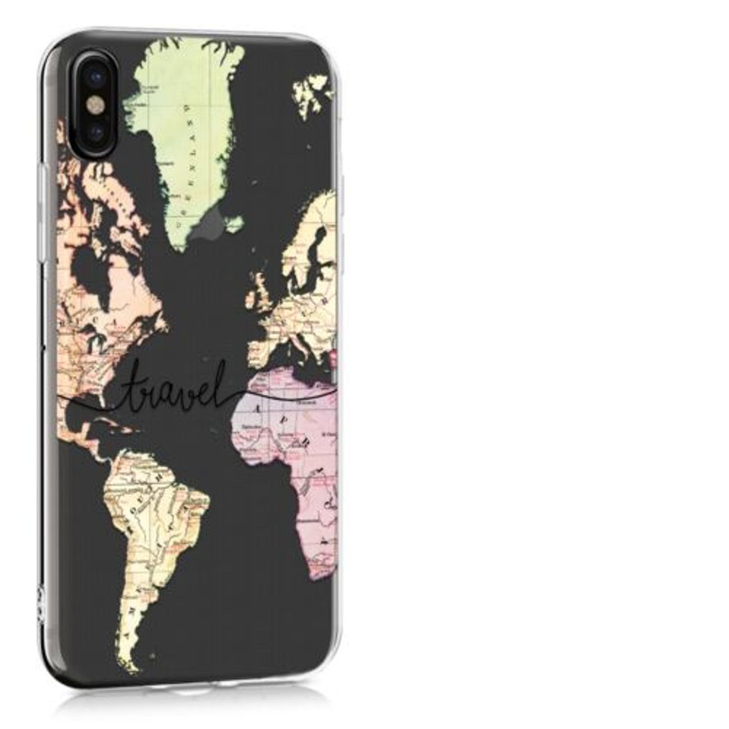 Husa pentru Apple iPhone X/iPhone XS, Silicon, Multicolor, 42493.08 fotografia produsului View 8 L