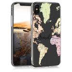 Husa pentru Apple iPhone X/iPhone XS, Silicon, Multicolor, 42493.08 fotografia produsului