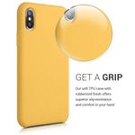 Husa pentru Apple iPhone X/iPhone XS, Silicon, Galben, 46313.143 fotografia produsului View 4 S