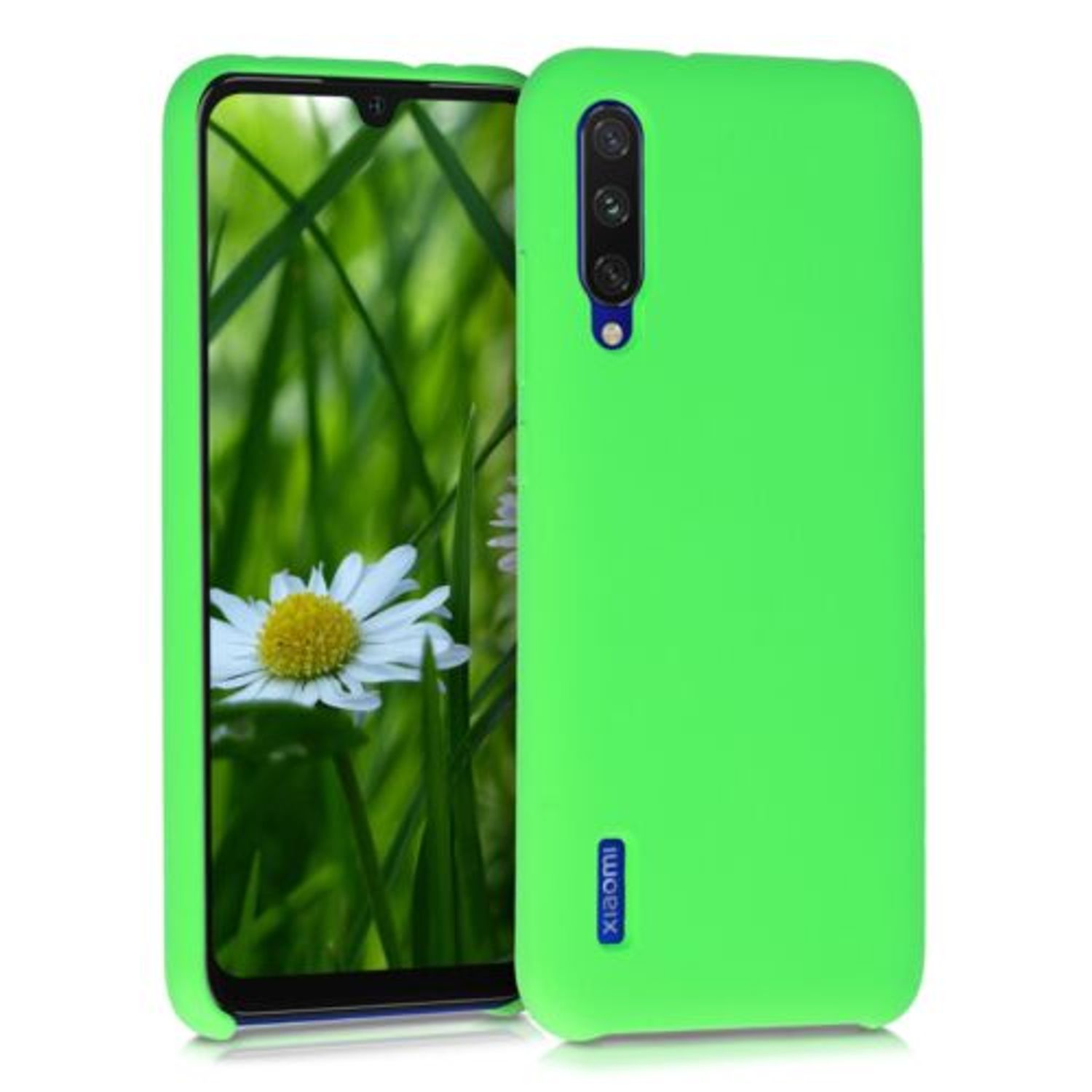 Husa pentru Xiaomi Mi A3/Mi CC9e, Silicon, Verde, 49680.159 fotografia produsului