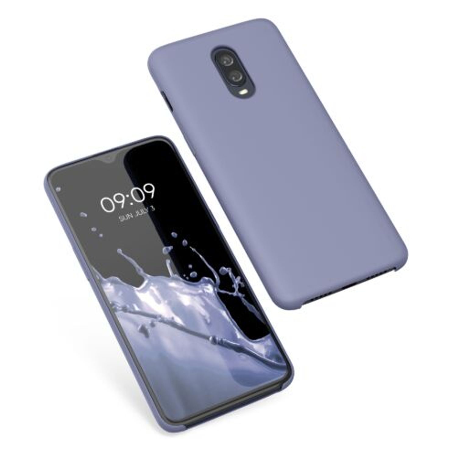 Husa pentru OnePlus 6T, Silicon, Mov, 46316.130 fotografia produsului View 2 L