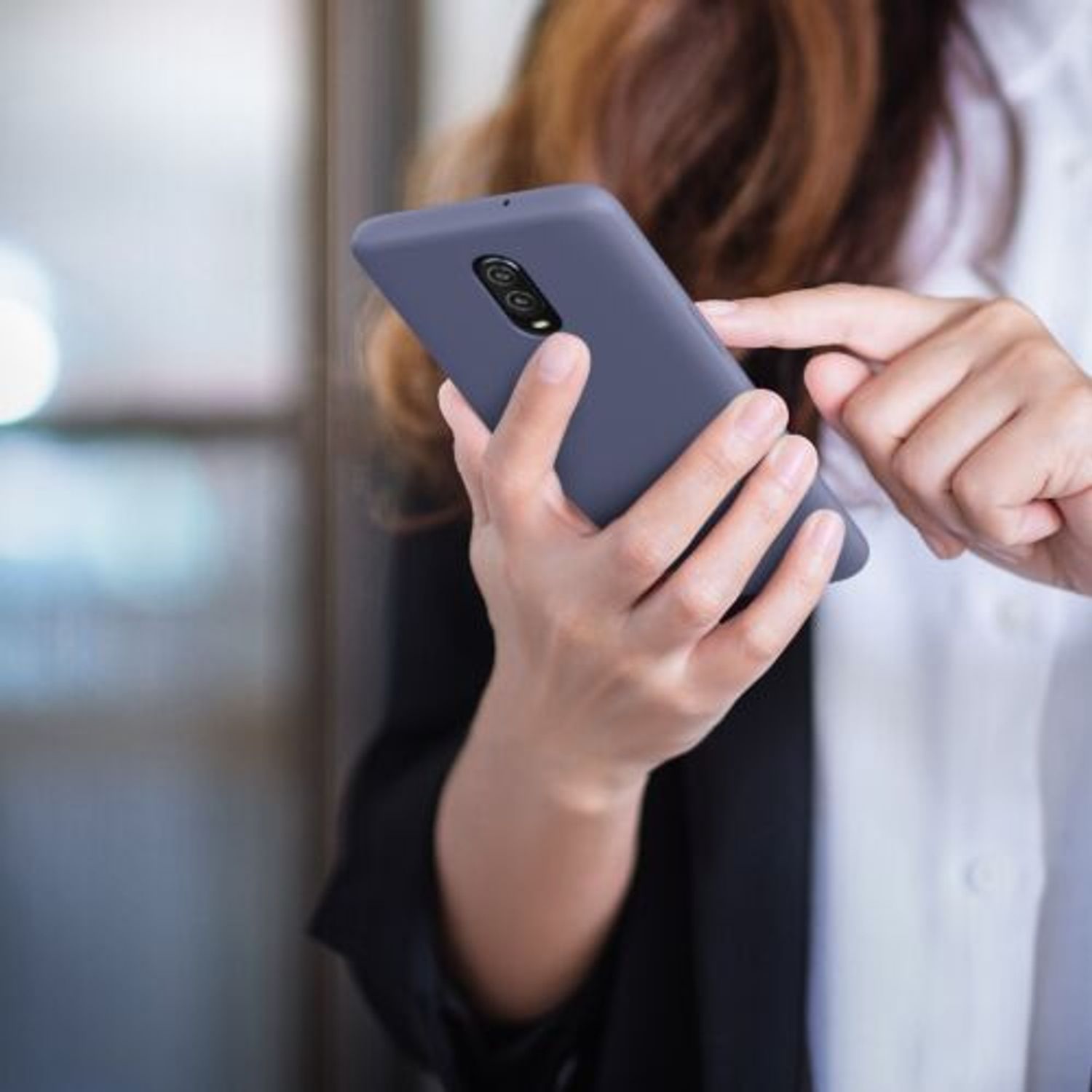 Husa pentru OnePlus 6T, Silicon, Mov, 46316.130 fotografia produsului View 8 L