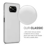 Husa pentru Xiaomi Poco X3 (NFC)/Poco X3 Pro, Silicon, Silver, 53483.67 fotografia produsului View 4 S