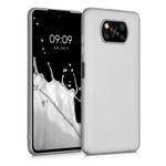 Husa pentru Xiaomi Poco X3 (NFC)/Poco X3 Pro, Silicon, Silver, 53483.67 fotografia produsului