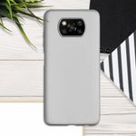 Husa pentru Xiaomi Poco X3 (NFC)/Poco X3 Pro, Silicon, Silver, 53483.67 fotografia produsului View 3 S