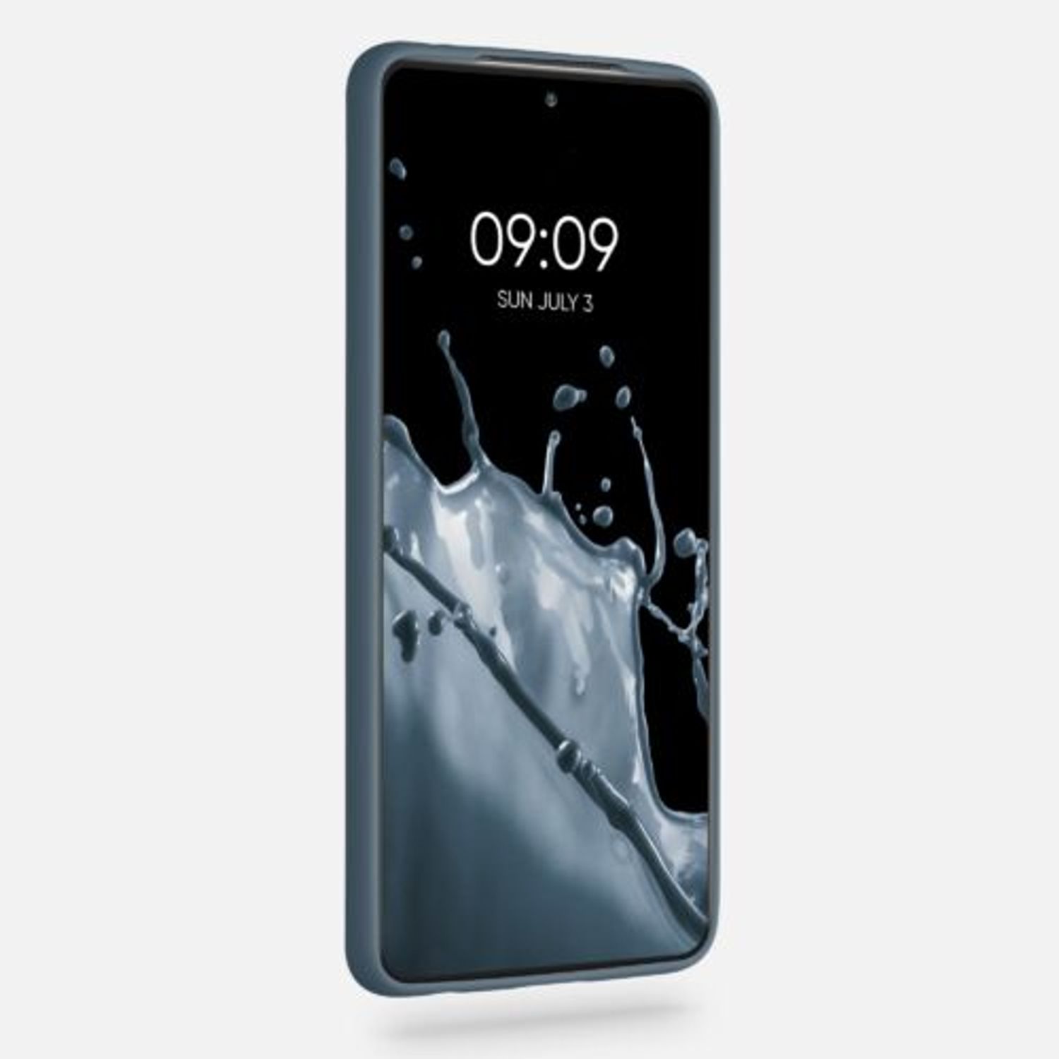 Husa pentru Xiaomi Poco X3 (NFC)/Poco X3 Pro, Silicon, Albastru, 53482.202 fotografia produsului View 3 L