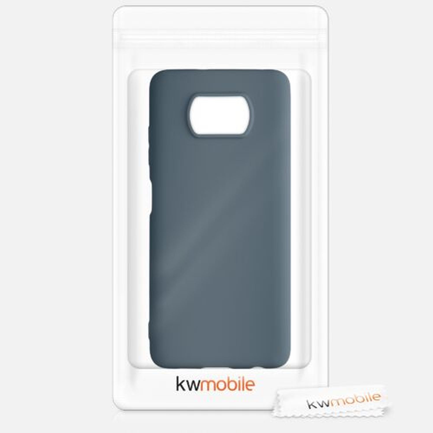Husa pentru Xiaomi Poco X3 (NFC)/Poco X3 Pro, Silicon, Albastru, 53482.202 fotografia produsului View 6 L