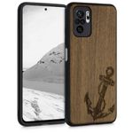 Husa pentru Xiaomi Redmi Note 10/Redmi Note 10S, Lemn, Maro, 54548.03 fotografia produsului