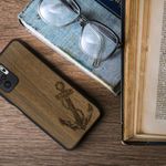 Husa pentru Xiaomi Redmi Note 10/Redmi Note 10S, Lemn, Maro, 54548.03 fotografia produsului View 4 S