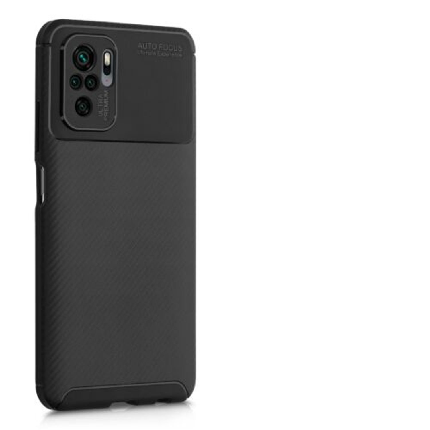 Husa pentru Xiaomi Redmi Note 10/Redmi Note 10S, Silicon, Negru, 55256.01 fotografia produsului View 8 L