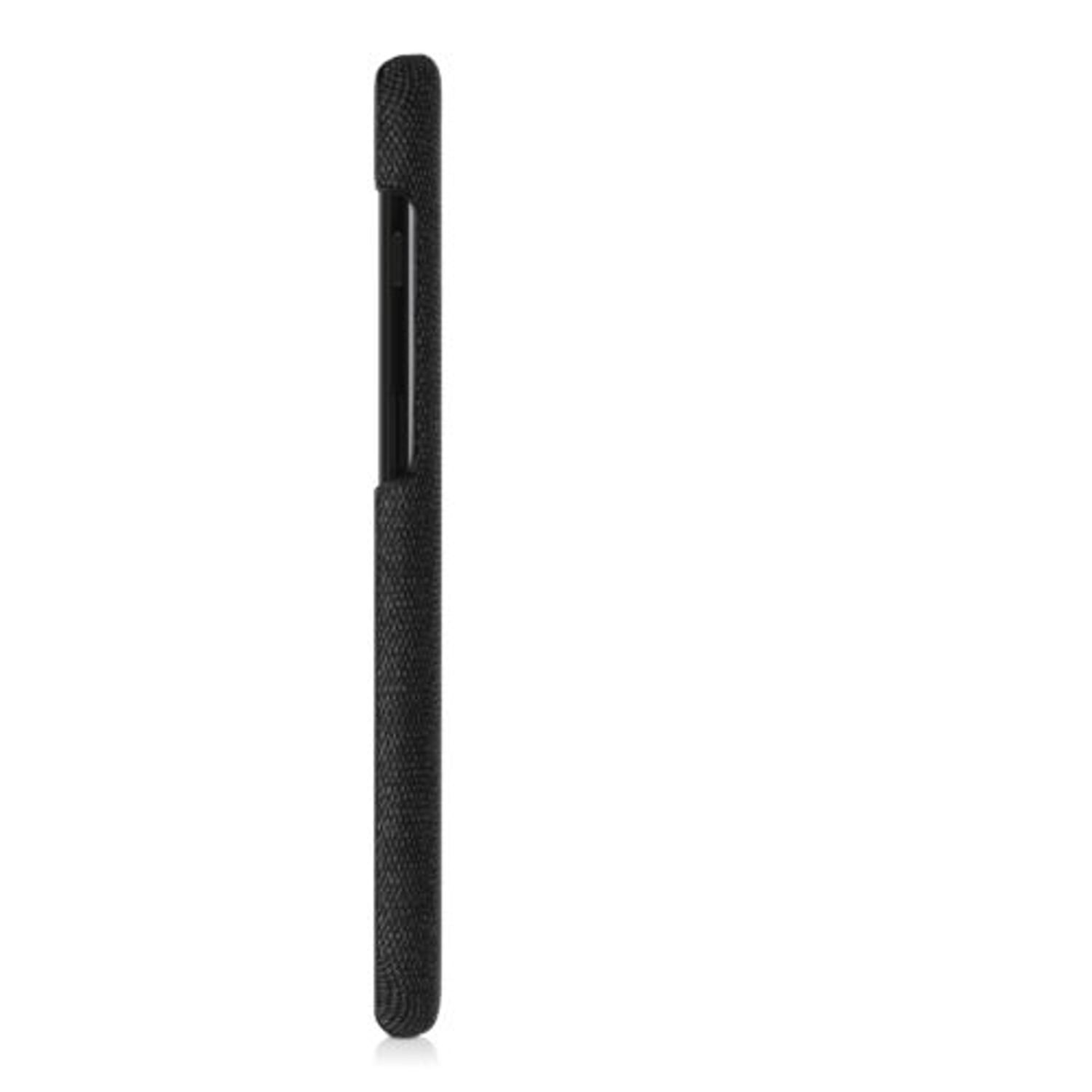 Husa pentru OnePlus 6T, Textil, Gri, 55763.19 fotografia produsului View 9 L