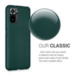 Husa pentru Xiaomi Redmi Note 10/Redmi Note 10S, Silicon, Verde, 54542.14 fotografia produsului View 3 S