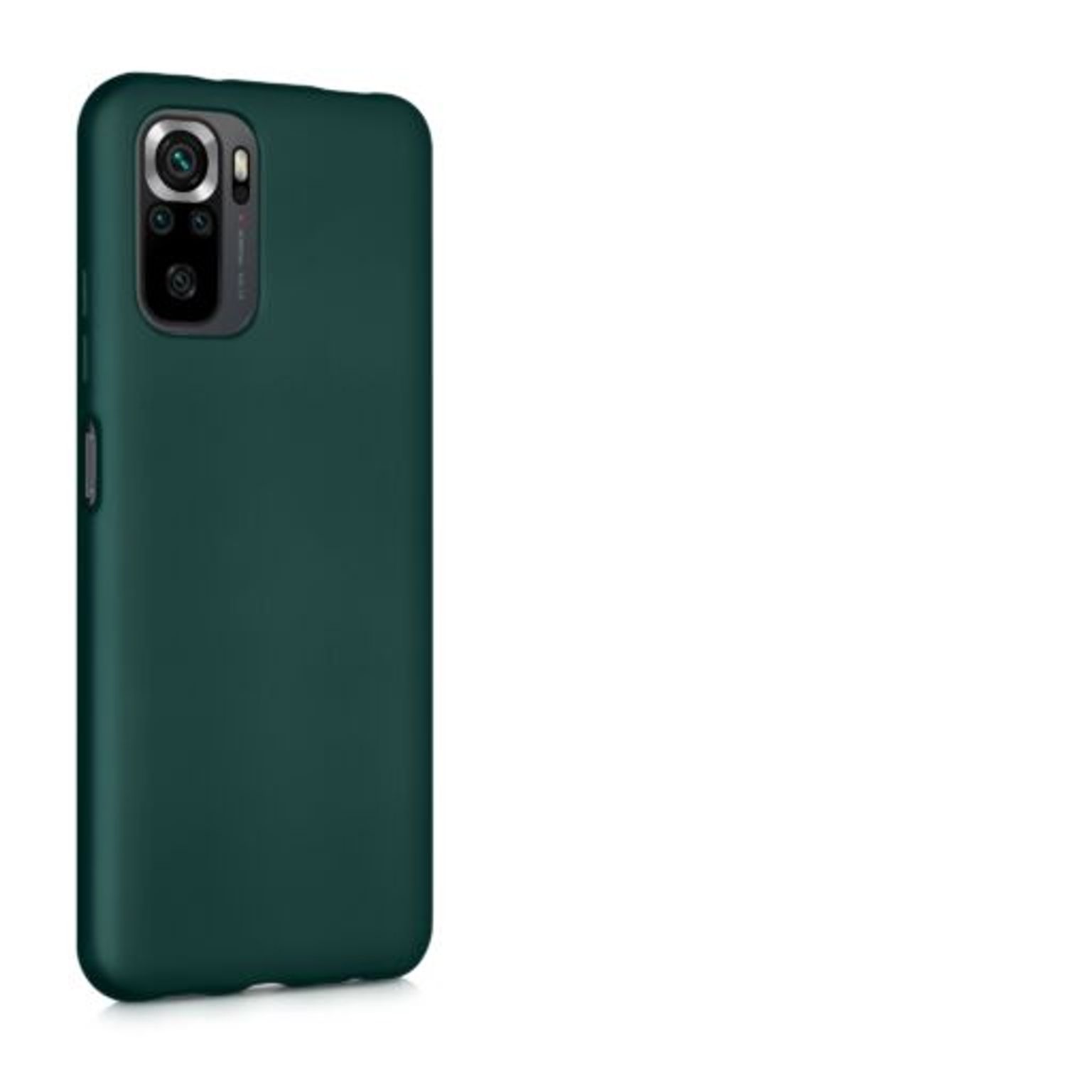 Husa pentru Xiaomi Redmi Note 10/Redmi Note 10S, Silicon, Verde, 54542.14 fotografia produsului View 7 L
