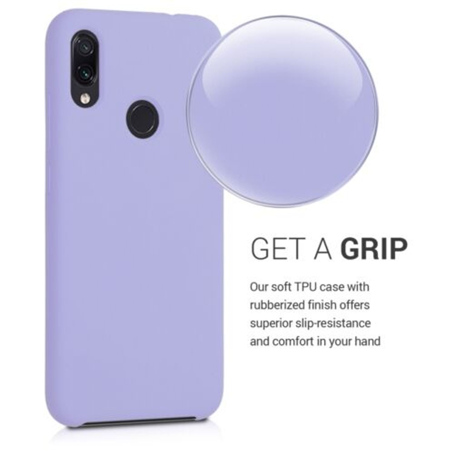 Husa pentru Xiaomi Redmi Note 7/Redmi Note 7 Pro, Silicon, Mov, 48714.108 fotografia produsului View 4 L