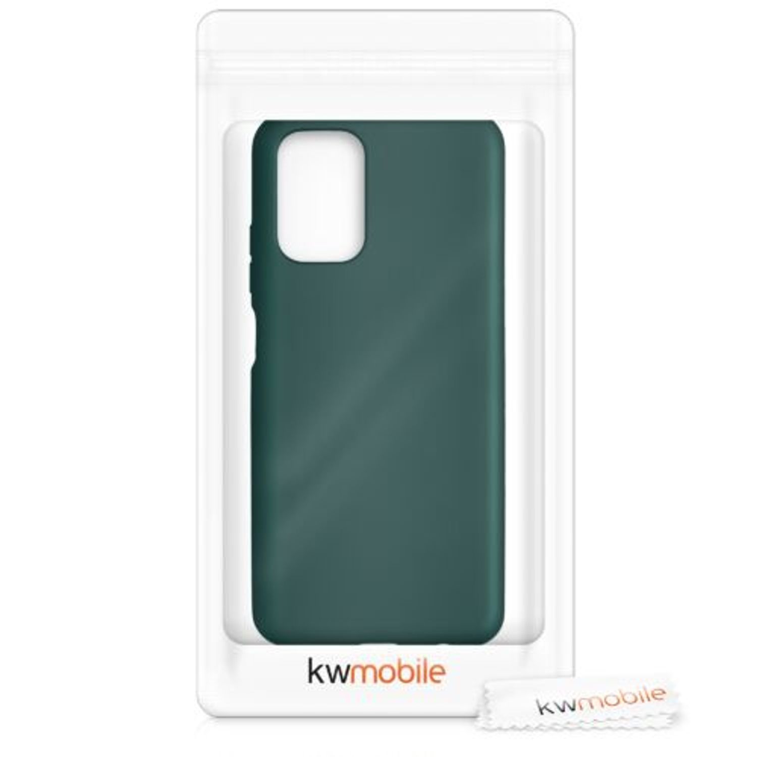 Husa pentru Xiaomi Redmi Note 10/Redmi Note 10S, Silicon, Verde, 54542.14 fotografia produsului View 8 L