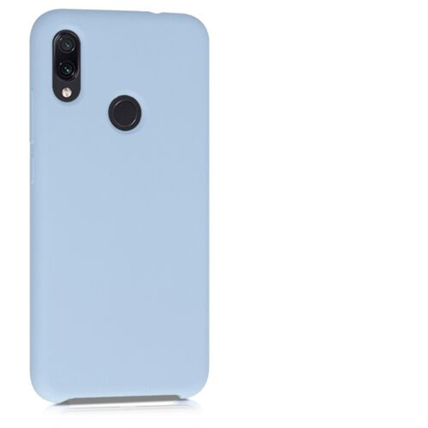 Husa pentru Xiaomi Redmi Note 7/Redmi Note 7 Pro, Silicon, Albastru, 48714.58 fotografia produsului View 8 L