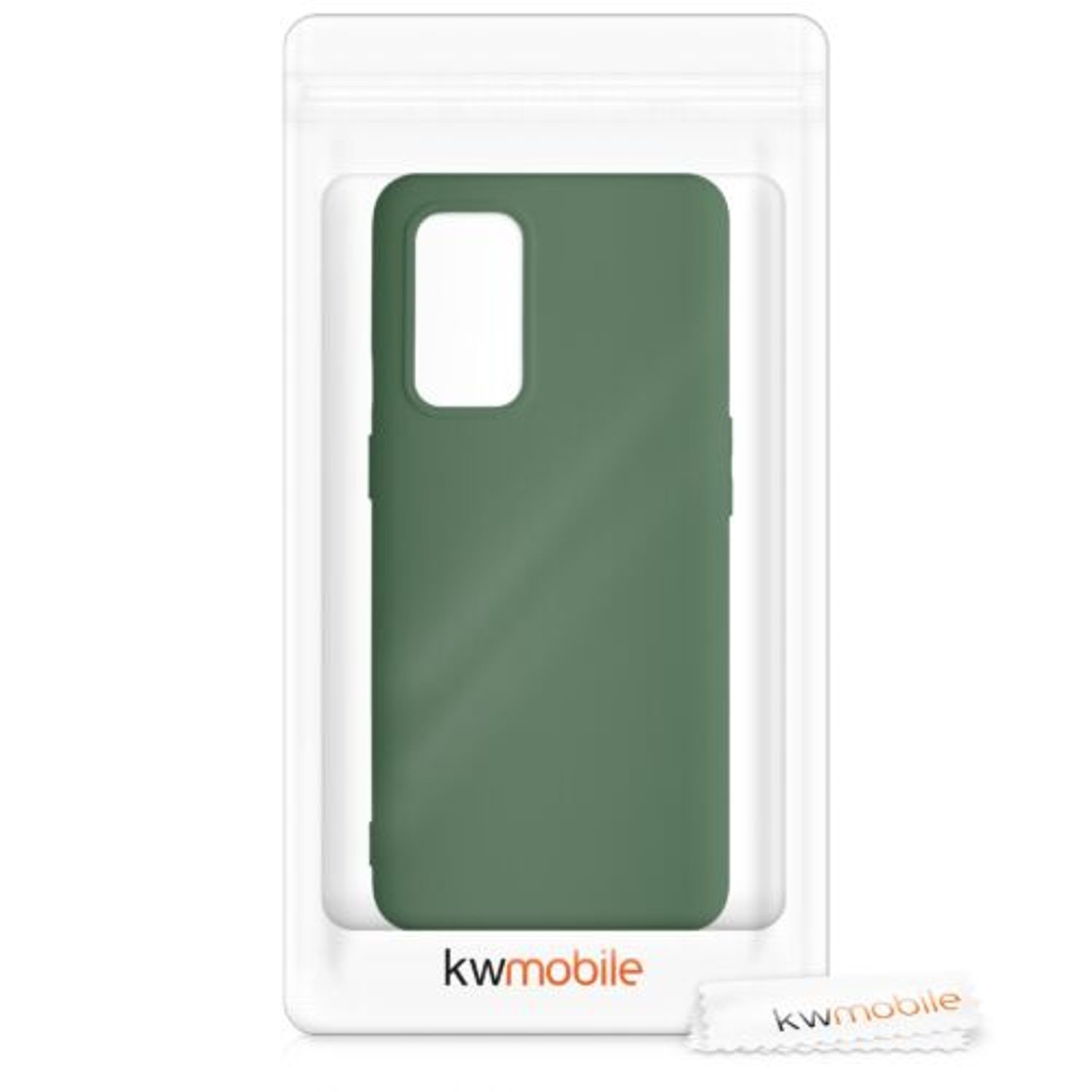 Husa pentru OnePlus 9, Silicon, Verde, 55348.80 fotografia produsului View 7 L