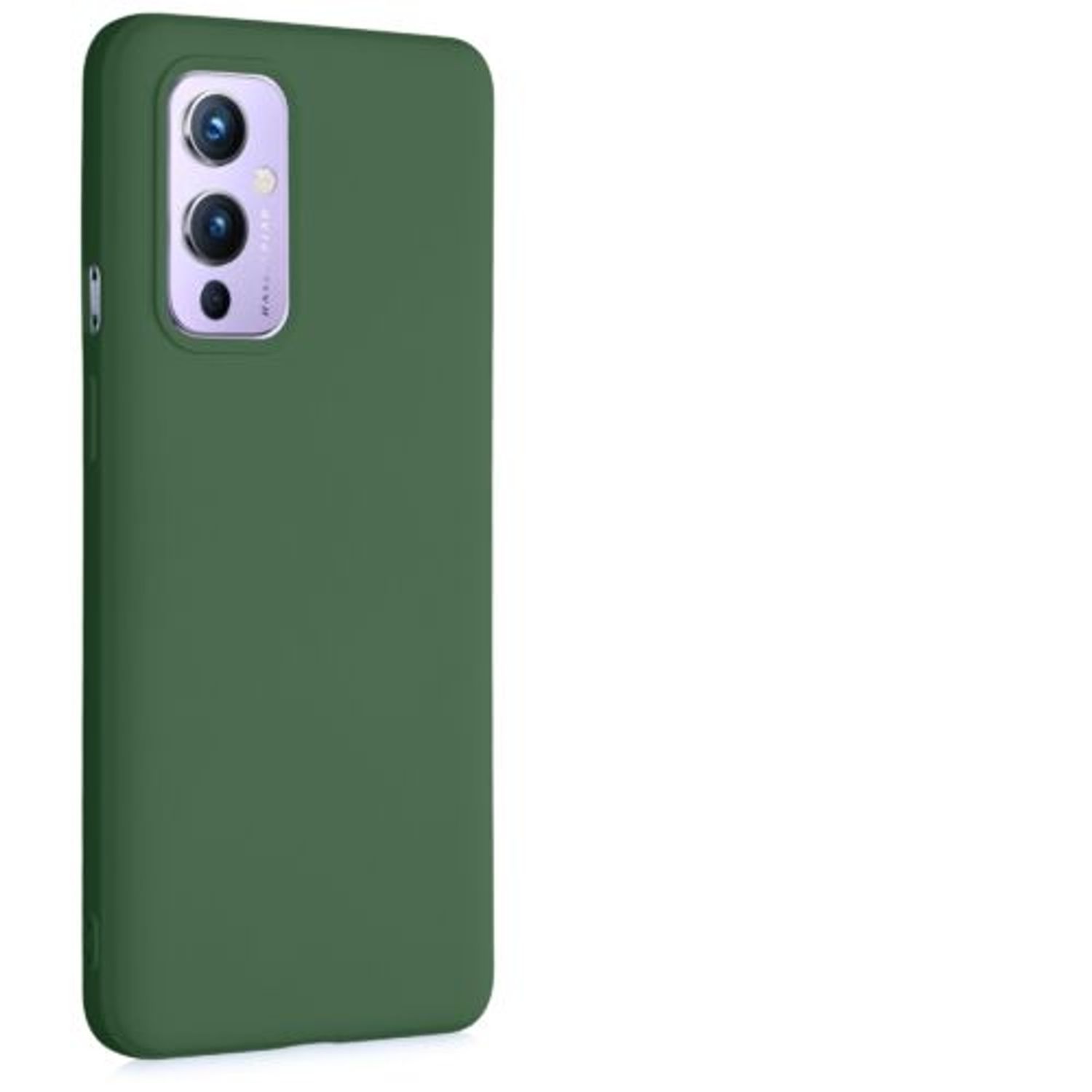 Husa pentru OnePlus 9, Silicon, Verde, 55348.80 fotografia produsului View 9 L