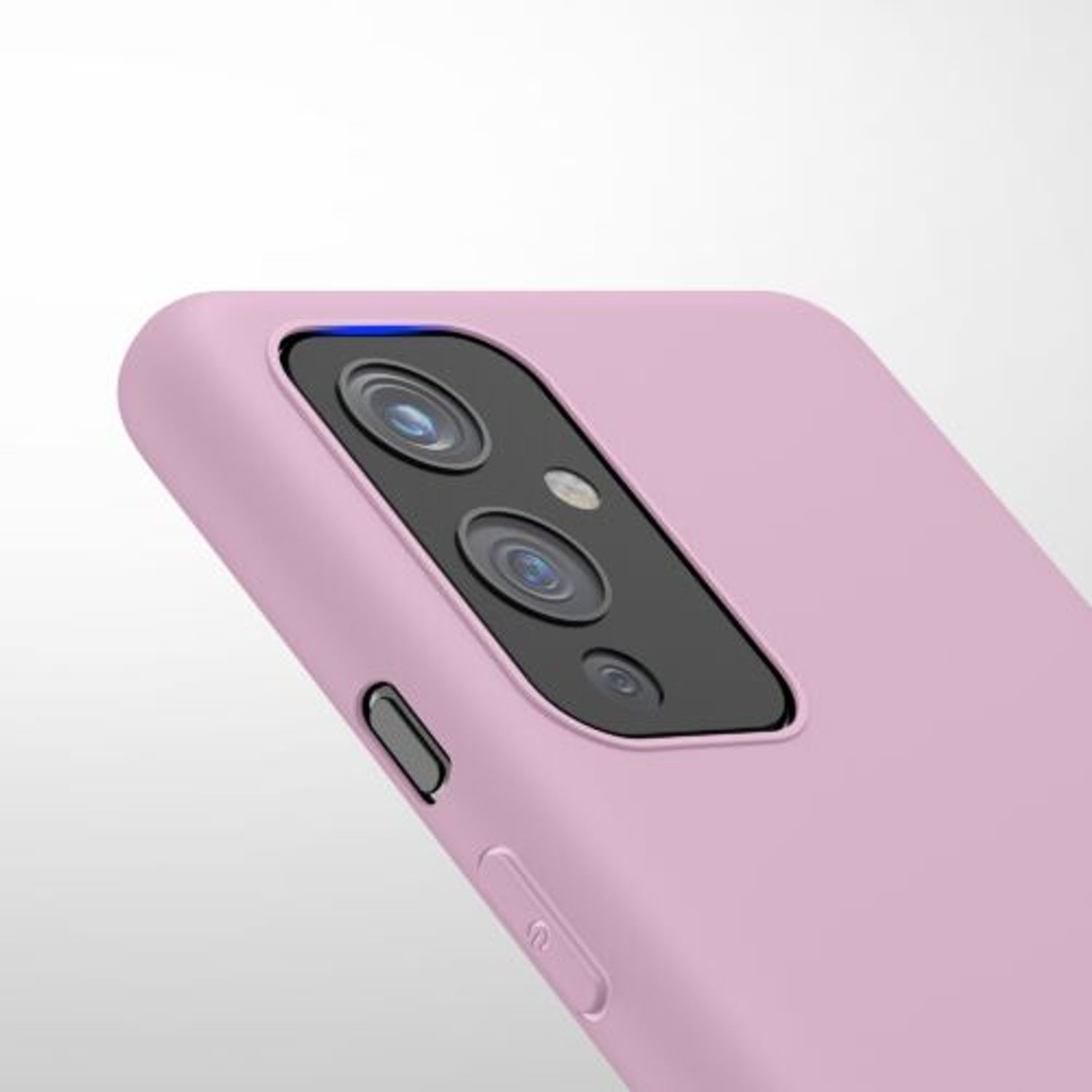 Husa pentru OnePlus 9, Silicon, Roz, 55726.52 fotografia produsului View 9 L