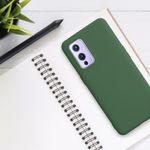Husa pentru OnePlus 9, Silicon, Verde, 55348.80 fotografia produsului View 3 S