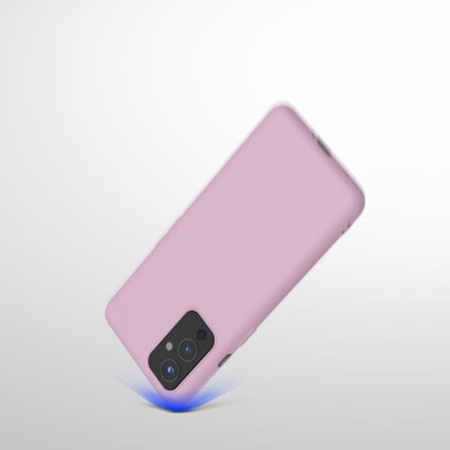 Husa pentru OnePlus 9, Silicon, Roz, 55726.52 fotografia produsului View 10 L