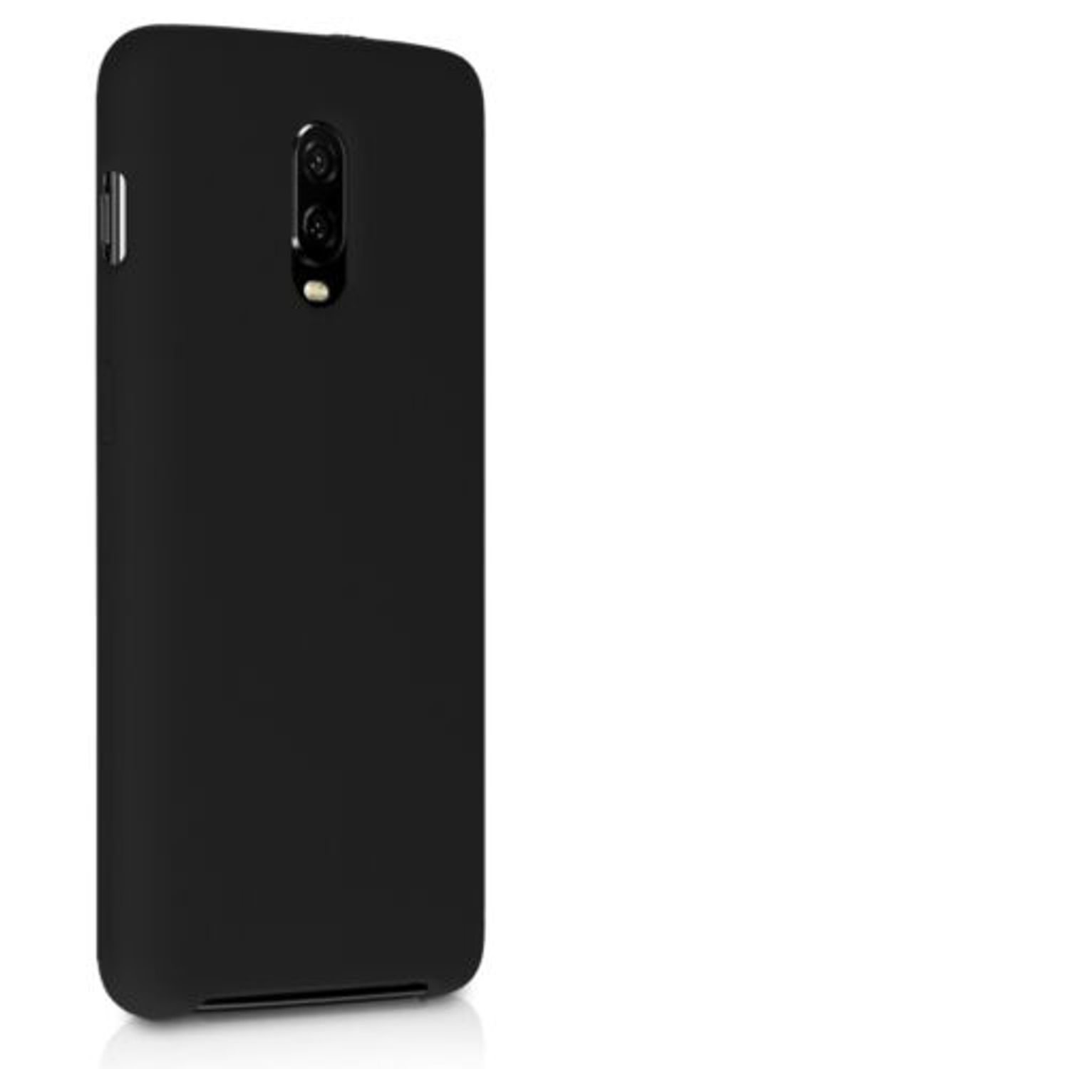 Husa pentru OnePlus 6T, Silicon, Negru, 46316.01 fotografia produsului View 8 L