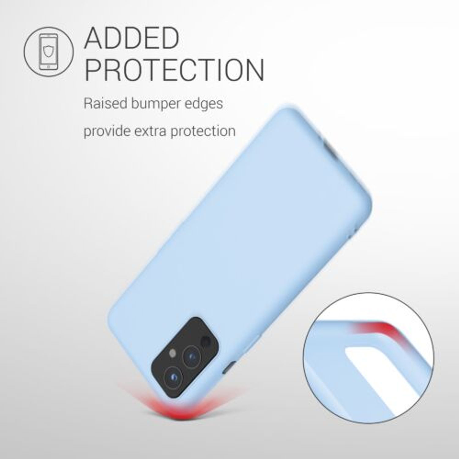 Husa pentru OnePlus 9, Silicon, Albastru, 55726.58 fotografia produsului View 7 L