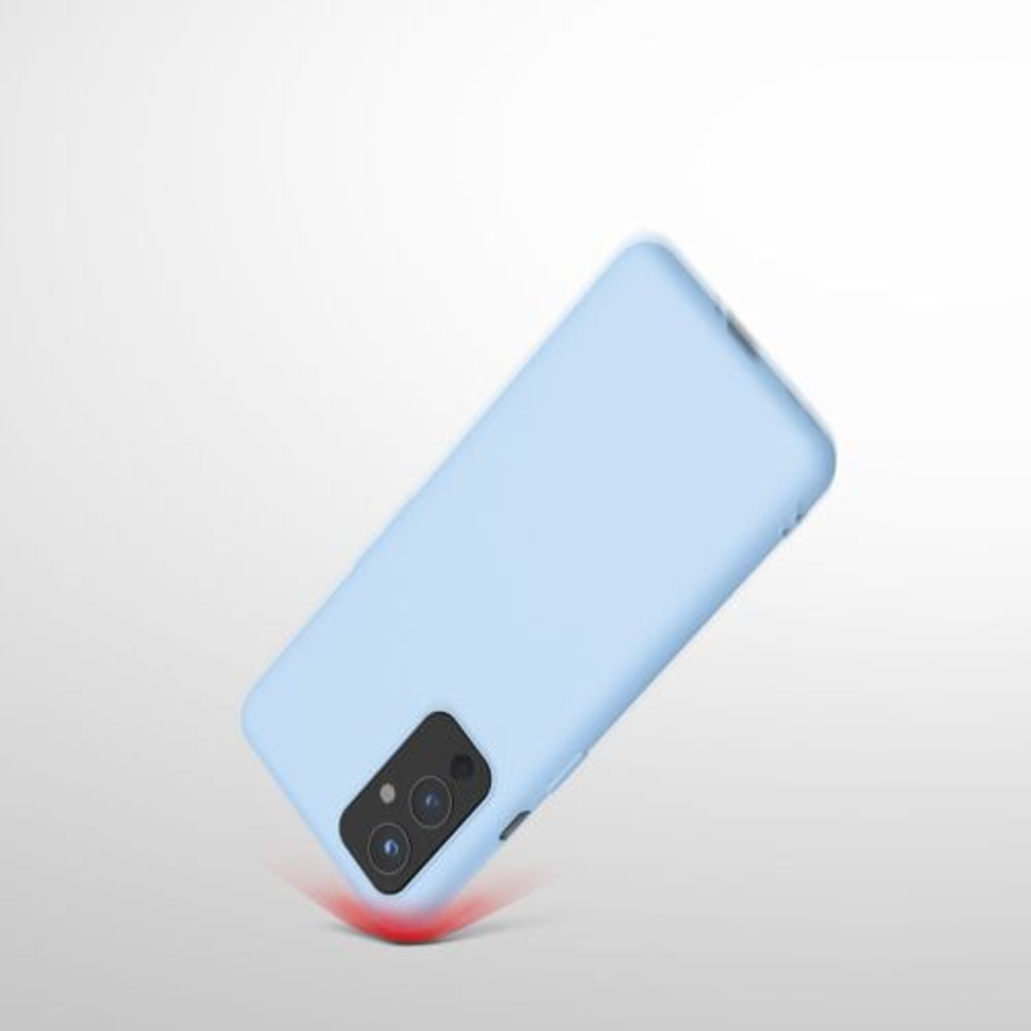 Husa pentru OnePlus 9, Silicon, Albastru, 55726.58 fotografia produsului View 10 L