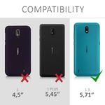 Husa pentru Nokia 1.3, Silicon, Verde, 52537.50 fotografia produsului View 6 S