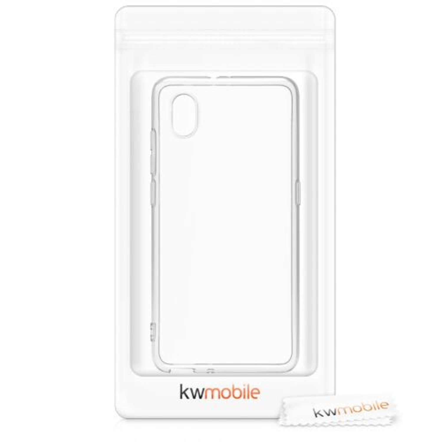 Husa pentru Alcatel 1B (2020), Silicon, Transparent, 54748.03 fotografia produsului View 7 L