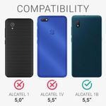 Husa pentru Alcatel 1B (2020), Silicon, Transparent, 54748.03 fotografia produsului View 6 S