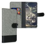 Husa pentru TCL 10L, Textil, Gri, 53509.22 fotografia produsului