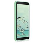 Husa pentru Alcatel 1B (2020), Silicon, Verde, 51516.50 fotografia produsului View 4 S