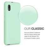 Husa pentru Alcatel 1B (2020), Silicon, Verde, 51516.50 fotografia produsului View 5 S