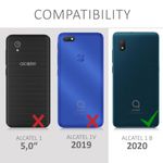 Husa pentru Alcatel 1B (2020), Silicon, Verde, 51516.50 fotografia produsului View 6 S