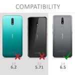 Husa pentru Nokia 2.4, Silicon, Roz, 53642.01 fotografia produsului View 6 S