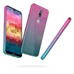 Husa pentru Nokia 2.4, Silicon, Roz, 53642.01 fotografia produsului View 5 S