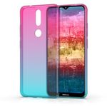 Husa pentru Nokia 2.4, Silicon, Roz, 53642.01 fotografia produsului View 2 S