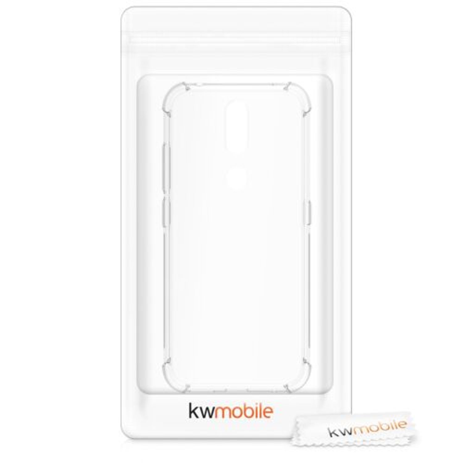 Husa pentru Nokia 2.4, Silicon, Transparent, 54229.03 fotografia produsului View 7 L