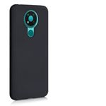 Husa pentru Nokia 3.4, Silicon, Negru, 53495.01 fotografia produsului View 8 S