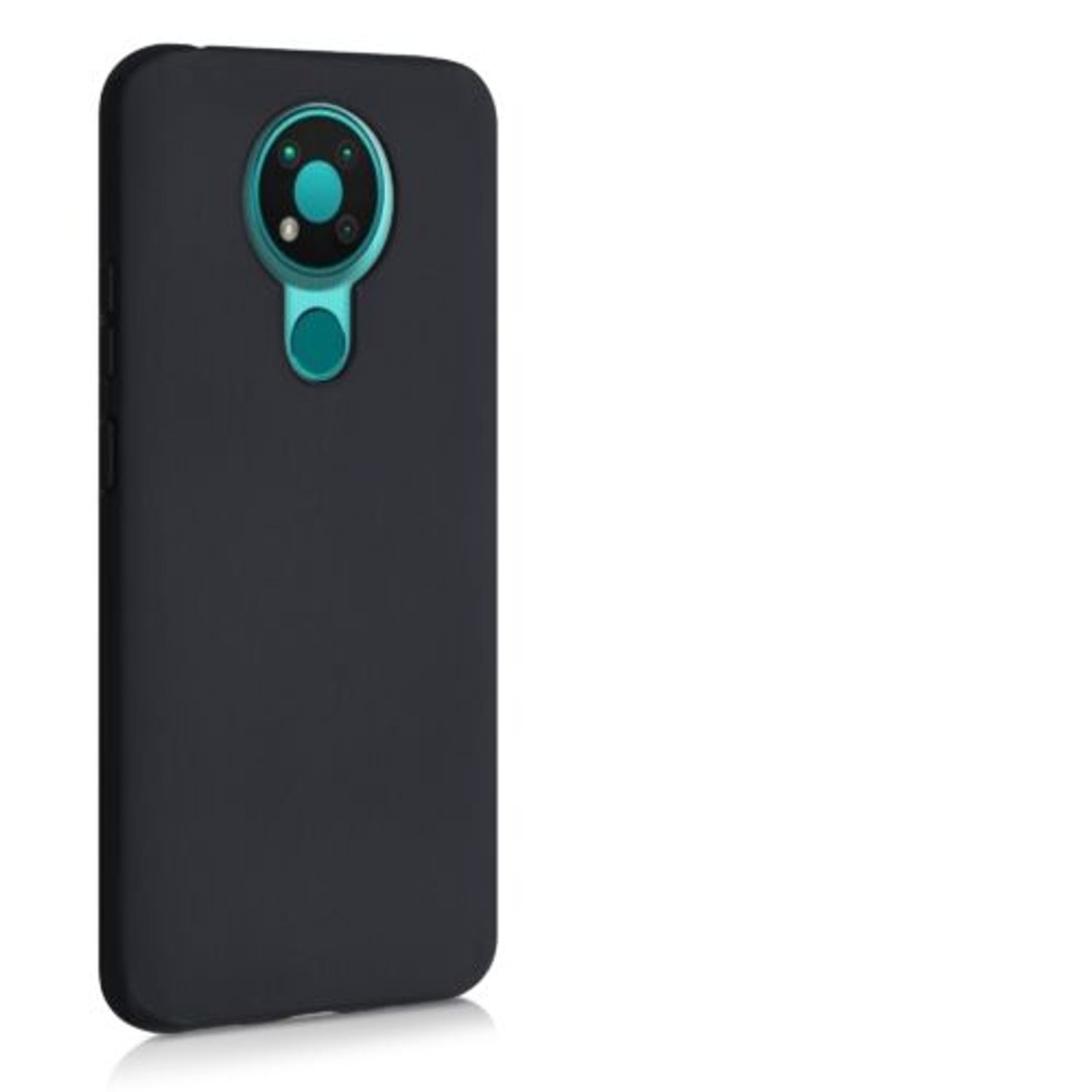 Husa pentru Nokia 3.4, Silicon, Negru, 53495.01 fotografia produsului View 8 L