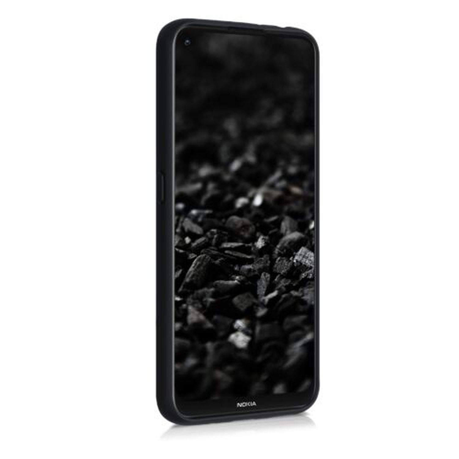 Husa pentru Nokia 3.4, Silicon, Negru, 53495.01 fotografia produsului View 3 L