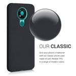 Husa pentru Nokia 3.4, Silicon, Negru, 53495.01 fotografia produsului View 4 S