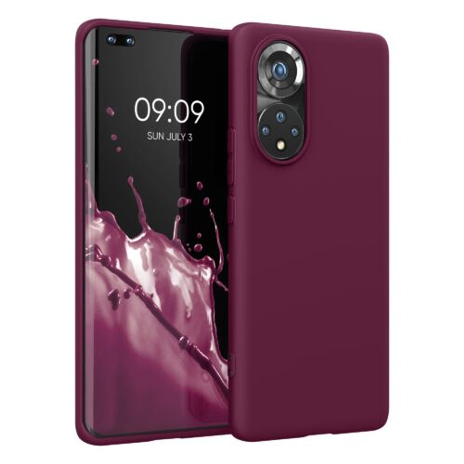 Husa pentru Honor 50 Pro, Silicon, Violet, 55410.187 fotografia produsului