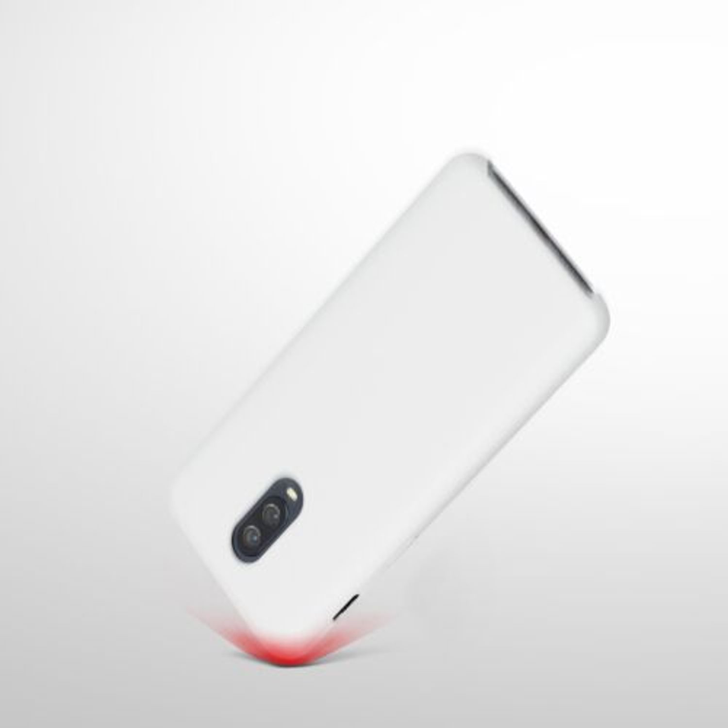 Husa pentru OnePlus 6T, Silicon, Alb, 46316.02 fotografia produsului View 9 L