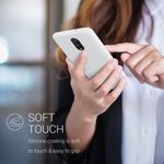 Husa pentru OnePlus 6T, Silicon, Alb, 46316.02 fotografia produsului View 5 S