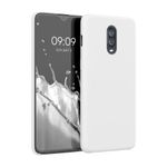 Husa pentru OnePlus 6T, Silicon, Alb, 46316.02 fotografia produsului