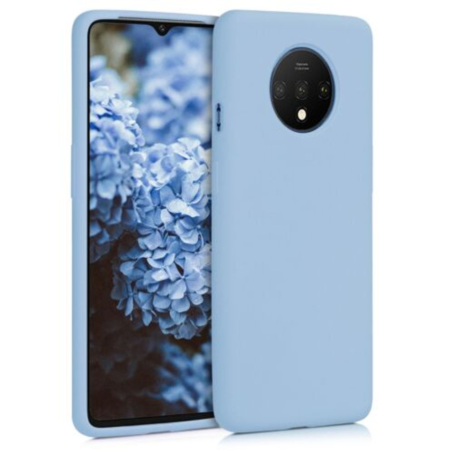 Husa pentru OnePlus 7T, Silicon, Albastru, 50403.58 fotografia produsului