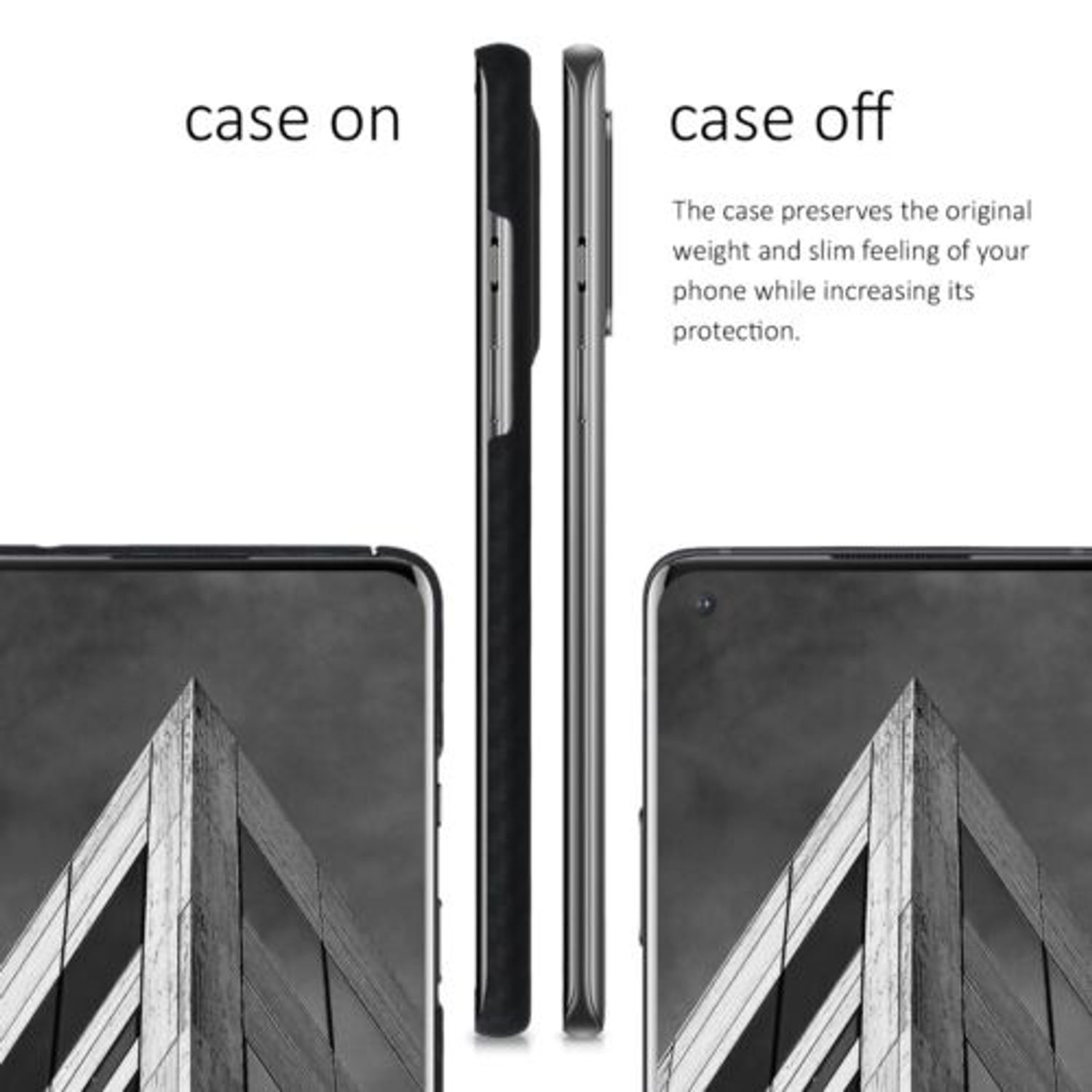 Husa pentru OnePlus 8, Aramida, Negru, 51869.47 fotografia produsului View 5 L