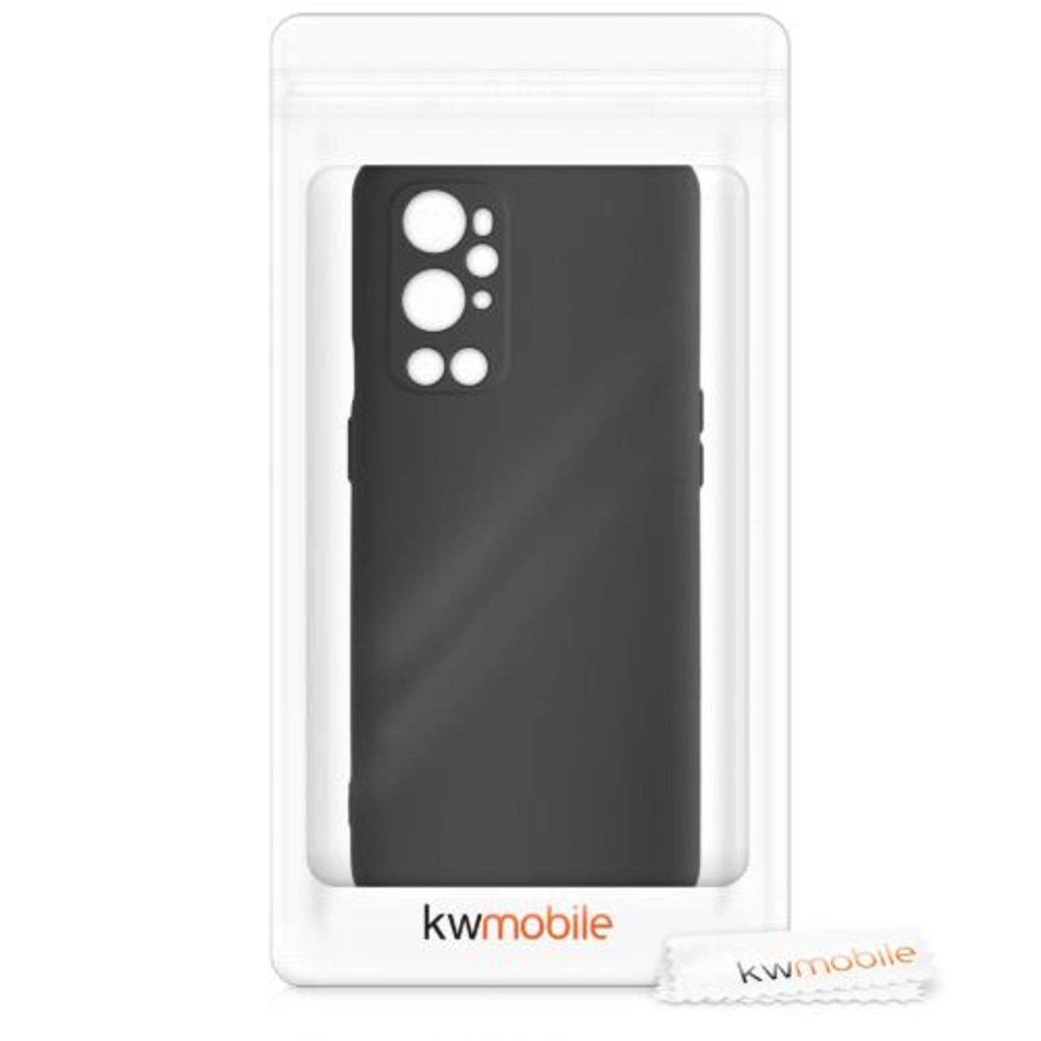 Husa pentru OnePlus 9 Pro, Silicon, Negru, 55349.01 fotografia produsului View 7 L